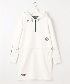 PW CIRCULUS 【WOMEN】ハーフジップ フーディ ワンピース