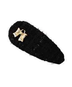 Maison de FLEUR ツイードリボンスリーピン