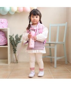 Mother garden マザーガーデン 野いちご ステンレス水筒 《花リボン柄》 470ｍｌ ダイレクト・コップ飲み