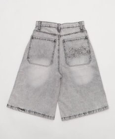 WEGO ロゴスタッズハーフパンツ