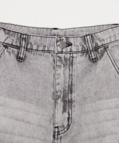 WEGO ロゴスタッズハーフパンツ