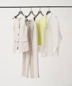 uncrave テンセルライトリネン ジレブラウス