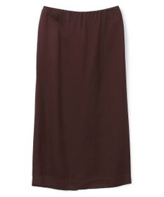 BEIGE， CASSITER / リネンブレンド サテンスカート