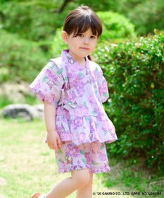 ANY KIDS 【any FAM×サンリオキャラクターズ】2WAY 甚平セット クロミ×紫陽花