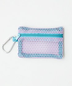 WEGO メッシュ配色ポーチ