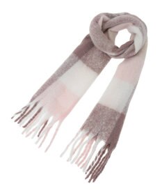 earth music&ecology ブロックチェックマフラー