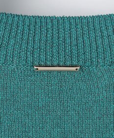 自由区 【アンサンブル対応】ペーパーコットンニット カーディガン