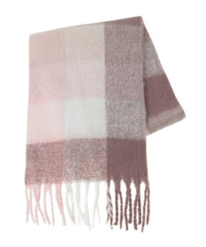 earth music&ecology ブロックチェックマフラー