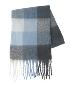 earth music&ecology ブロックチェックマフラー