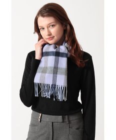 DAKS ウールチェックストール