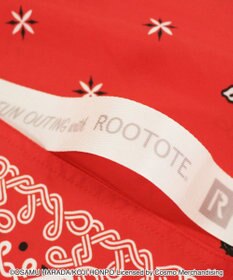 ROOTOTE 6379【スカーフのようなトート】OSAMU GOODS(R)×ROOTOTE タブロー50.オサム-A