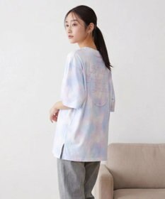 OP／FILA 【RUSTY】ニコちゃん×タイダイ柄半袖Tシャツ