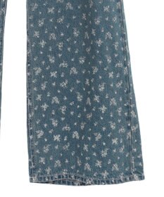 earth music&ecology タックホックデニムパンツ