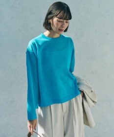 UNFILO シアーフォルムニット クルーネック