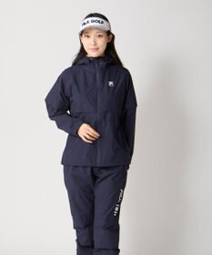 FILA GOLF／marie claire 【FILA GOLF】 収納袋付きレインウェア上下セット