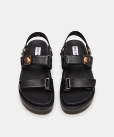 STEVE MADDEN BIGMONA ダブルベルトレザーサンダル