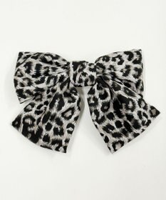 WEGO LレオパードBIGリボンバレッタ