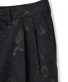 JOSEPH HOMME 【新柄】モロッカンジャガード ドロスト付ワイドテーパードパンツ/ ORIGIN CONVERTIBLE