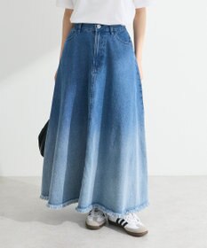 Green Parks ・ＳＵＧＡＲ　ＳＰＯＯＮ　グラデーションデニムスカー