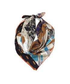 Marca 【the PORT by marca】ROOM 大判 シルクツイル スカーフ