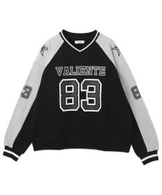 WEGO ナンバリングビッグスウェット