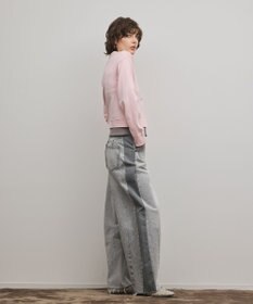 GRACE CONTINENTAL レイヤード風ニットカーディガン