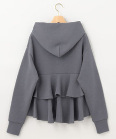 組曲 【人気商品入荷！】ダンボールジャージーバックフリル パーカー