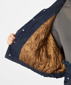 NAVE 【ReNAVE・洗える/中綿】ライトデニム ブルゾン