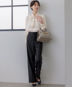 23区 【セットアップ対応】ラフィーネウール ワイドパンツ