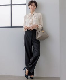 23区 S 【セットアップ対応】ラフィーネウール ワイドパンツ