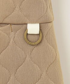 23区GOLF 【WOMEN】フェイクファー×キルト ワンピース 1枚で暖かい寒い日の防寒アイテムに◎