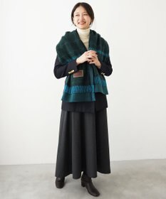 nitorito 【UNISEX】stamp チェック柄 3WAY ストール