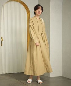 #Newans 【撥水加工/洗濯機可能】ドルマンスリーブドロストワンピース