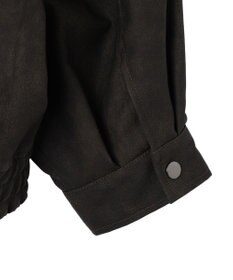 WEGO 【ユニセックス着用ITEM】エコレザー2WAYフライトジャケット