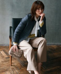 自由区 S 【洗える】リバーシブルライトダウン ジャケット