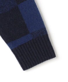 J.PRESS MEN 【Cash Lamb’s Wool】クレイジーパターンニット / クルー