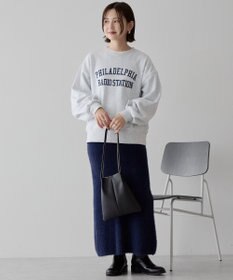 AMERICAN HOLIC カレッジロゴ裏起毛プルオーバー