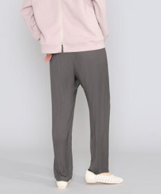 SHARE PARK LADIES 【洗える】アンティークサテンプリーツパンツ