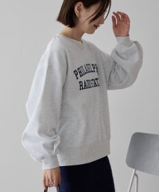 AMERICAN HOLIC カレッジロゴ裏起毛プルオーバー