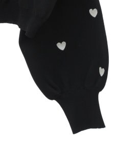 Green Parks ・ｓｗｉｎｇ　ｂｙ　ハート刺繍ニット