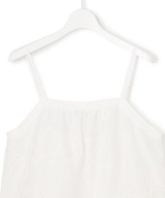 23区 【先行予約】シアーエンブロイダリー キャミソール コンビ Tシャツ