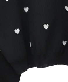 Green Parks ・ｓｗｉｎｇ　ｂｙ　ハート刺繍ニット