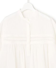 23区 【先行予約】コットンボイル ピンタック ブラウス