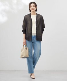 J.PRESS LADIES 【2way】 バンブー カゴ バッグ