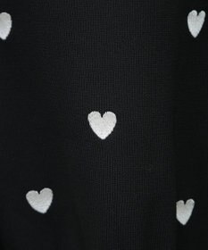 Green Parks ・ｓｗｉｎｇ　ｂｙ　ハート刺繍ニット