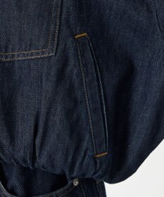 NAVE 【ReNAVE・洗える/中綿】ライトデニム ブルゾン