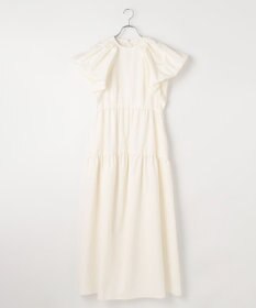 #Newans 【ANSWER for フォトジェニックスタイル】ウィングスリーブティアードワンピース