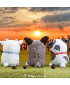 Mother garden しろたん お座り ちびマスコット 赤ちゃんシリーズ うし・ロバ・ヤギ・ 11cm 単品