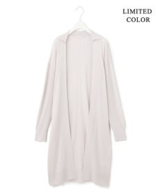 ICB 【WEB限定カラーあり・洗える】シンセティックハイゲージ  ロングカーディガン