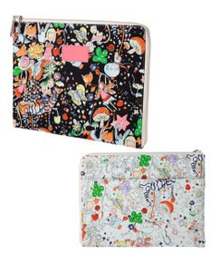 tsumori chisato CARRY プリントミックスPCケース モバイルケース/カバー